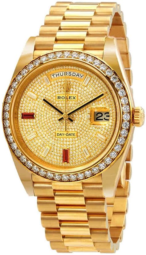 reloj rolex de oro con diamantes precio|relojes de oro.